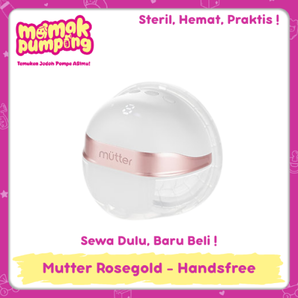 Mutter Rose Gold Wearable Handsfree Breastpump – 1pcs