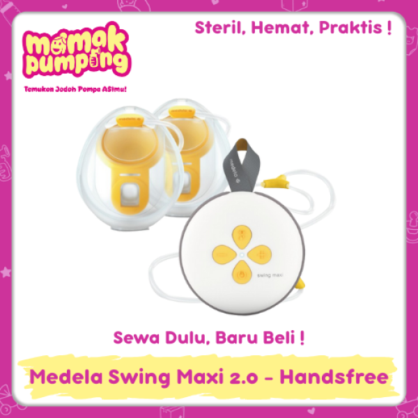 Medela Swing Maxi Double 2.0 Electric Breastpump – Handsfree