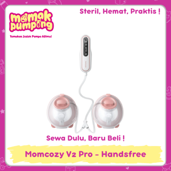 Momcozy V2 Pro Hospital-Grade Wearable Breast Pump Ultra-light & Potent