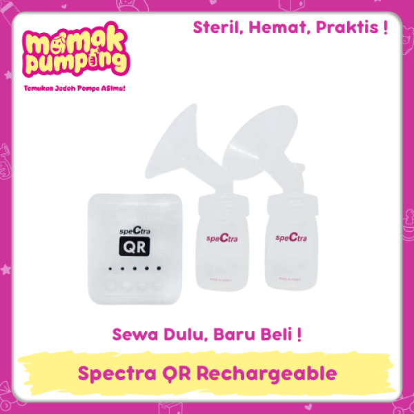 Spectra QR Double Electric Breastpump Rechargeable